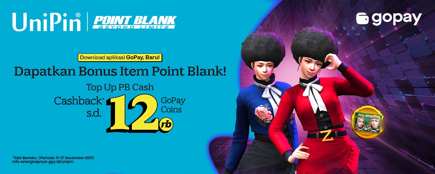 Upgrade Gaya Tempur Kamu! Dapatkan Idol Gowoon Set & Cashback 90% dari GoPay di UniPin!